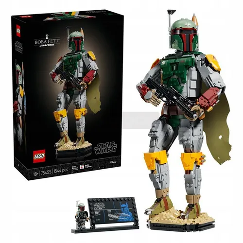 LEGO 75455 Star Wars: Боба Фетт, набор блоков 18+