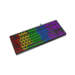 Klawiatura mechaniczna Krux Atax RGB Pudding Outemu Black Czarny