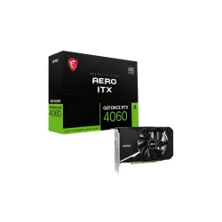 Karta graficzna MSI GeForce RTX 4060 AERO ITX OC 8GB GDDR6 128bit DLSS 3