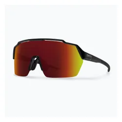 Okulary przeciwsłoneczne Smith Shift Split MAG black/chromapop red mirror/clear