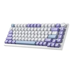 Klawiatura mechaniczna przewodowa Ajazz AK820 Sea Salt Switch biała