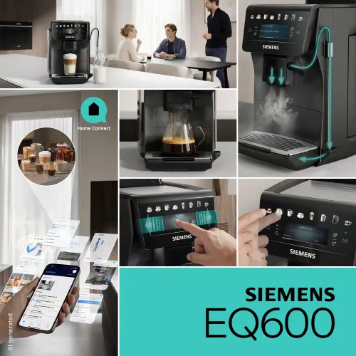 Ekspres SIEMENS EQ.600 TP607ET5 iAroma (Cold Brew)