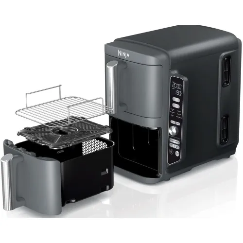 Frytkownica beztłuszczowa Ninja Double Stack XL 9,5l SL400EU, 2470W, 9,5l
