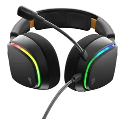 Słuchawki GLORIOUS GHS Eternal RGB GLO-A-2PC-BLK Nauszne