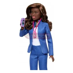 LALKA BARBIE ŚWIAT SPORTU ZESTAW 4 LALEK trenerka sędzia reporterka menedż HKT80