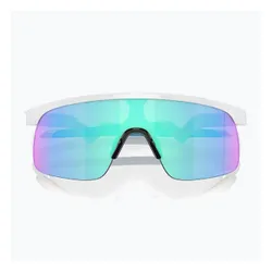 Okulary przeciwsłoneczne dziecięce Oakley Resistor polished white/prizm sapphire