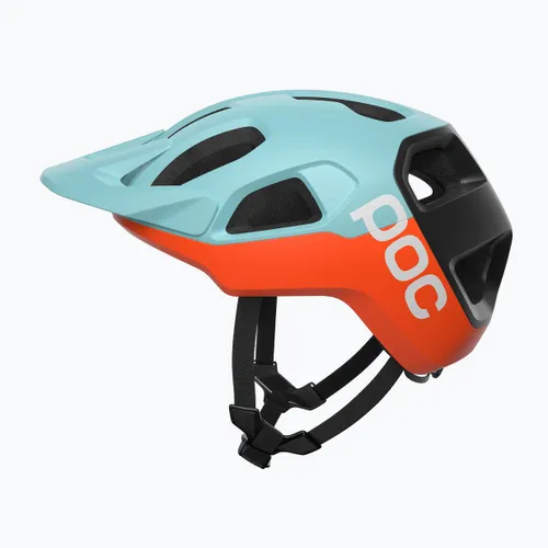 Kask rowerowy POC Cularis indicolite blue matt/carnelian orange matt
