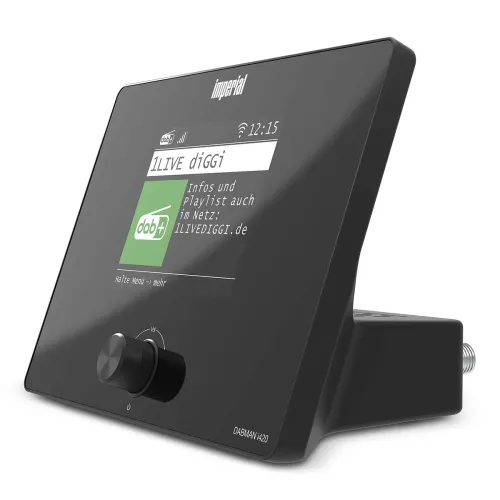 Radioodbiornik Imperial DABMANi420BK Radio FM DAB+ Internetowe Wi-Fi Bluetooth Czarny