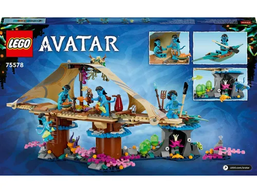 LEGO Avatar 75578 Metkayina Klanının resifindeki ev