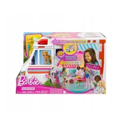 MATTEL BARBIE KARETKA MOBILNA gabinet lekarski HKT79