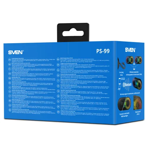 Głośnik Bluetooth Sven PS-99 10W Czarny