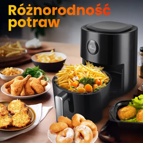 Frytkownica beztłuszczowa Extralink Smart Life Air Fryer SJ-400 1300W 4l