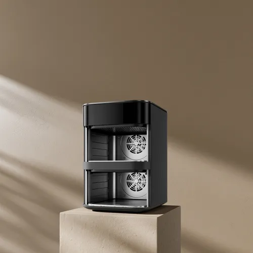 Air Fryer Frytkownica beztłuszczowa XIAOMI Smart Double Stack Czarny 12L