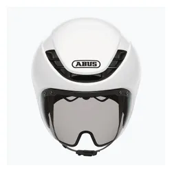 Kask rowerowy ABUS Gamechanger TT 1.1 shiny white