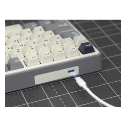 Klawiatura ROYAL KLUDGE R87 Pro Half Grey Brown Switch