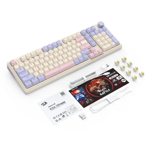 Klawiatura mechaniczna Redragon EISA 100 K768VI-WL
