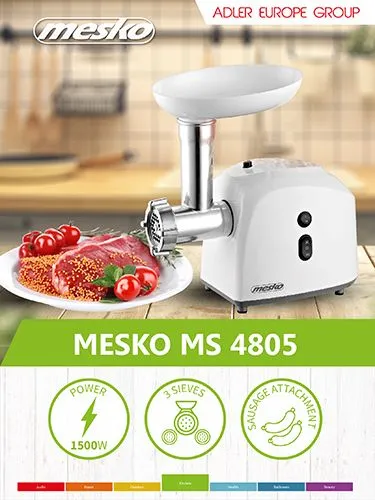 Mesko MS 4805 Kıyma Makinesi