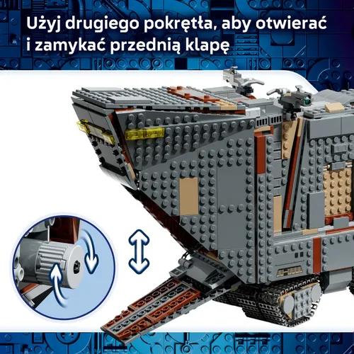 LEGO 75453 Star Wars: Мандалорский песчаный краулер джавов, набор кубиков 14+