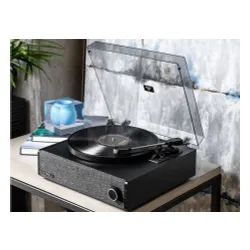Gramofon Victrola Eastwood LP VTA-78-BLK-INT Manualny Napęd paskowy Bluetooth Czarny