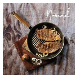 BEKA Nomad 28 cm - patelnia grillowa ze stali węglowej