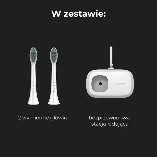 Szczoteczka soniczna AENO DB5 Biały