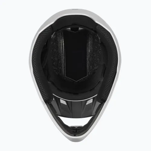 Kask rowerowy ATTABO State 1.0 full face srebrny