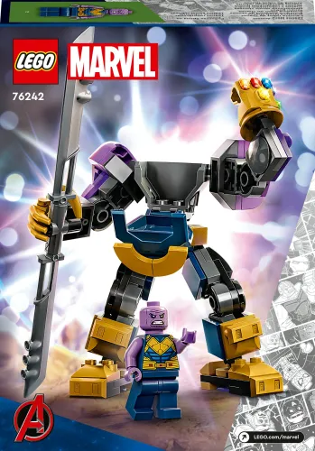 LEGO 76242 Marvel Mechaniczna zbroja Thanosa
