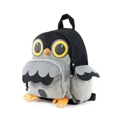 Owl forma Pick & Pack copii rucsac-Gri Melange