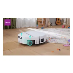Robot sprzątający Bosch Spotless 2 Advanced + BCR2P2WXAB Funkcja mopowania Stacja oczyszczająca Tworzenie mapy pomieszczenia 67dB