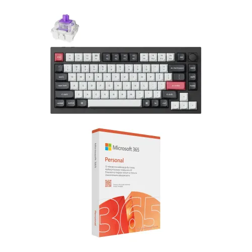 Klawiatura KEYCHRON Q1H-M1 + Program MICROSOFT 365 Personal