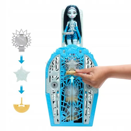 LALKA MONSTER HIGH STRASZYSEKRETY TAJEMNICE HOLLYDUCH Frankie Stein JBG81