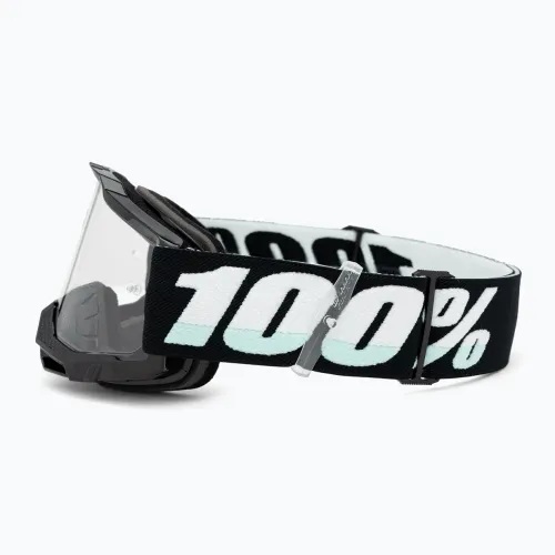 Gogle rowerowe dziecięce 100% Accuri 2 Junior black/clear