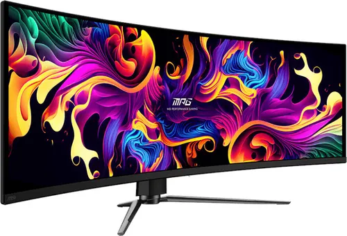 Monitor MSI MPG 491CQPX QD-OLED 49" 5120x1440px 240Hz 0.03 ms [GTG] Curved