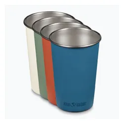 Kubki turystyczne Klean Kanteen Pint Cup 4 sztuki partake