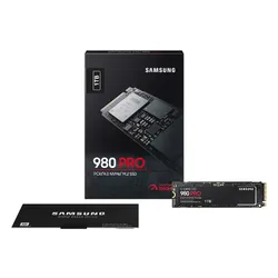 1 ТБ Внутренний SSD диск Samsung 980 PRO M.2 PCI-E 4.0 (MZ-V8P1T0BW)