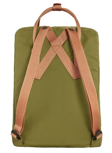 Fjallraven Kanken sırt çantası-foliage green / peach sand