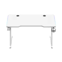 Biurko gamingowe HUZARO Hero 2.5 RGB Biały