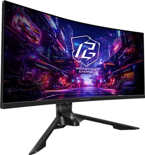 Monitor ASROCK Phantom Gaming PG34QRT3A 34" 3440x1440px 180Hz 1 ms [MPRT] Curved