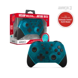 Pad Armor3 NuChamp Wireless Game Controller do Nintendo Switch Bezprzewodowy Turkusowy