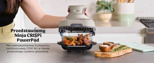 Air Fryer Frytkownica beztłuszczowa NINJA FN101EUST Crispi 1700W