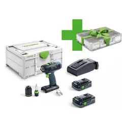 Festool T 18+3 HPC 4.0 Akülü Tornavida ve-Plus Festool