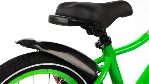 Rower dziecięcy KARBON Jazz 16 cali dla chłopca Zielony