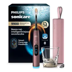 Szczoteczka soniczna PHILIPS Sonicare DiamondClean 9900 Prestige HX9813/95 Różowy