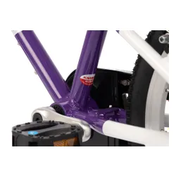 Rower dziecięcy KARBON Superlight 16 cali dla chłopca Fioletowy