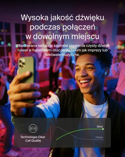 Słuchawki bezprzewodowe Belkin SoundForm Anywhere Douszne Bluetooth 5.4 Piaskowy