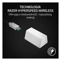 Słuchawki bezprzewodowe z mikrofonem Razer BlackShark V2 HyperSpeed Nauszne Biały