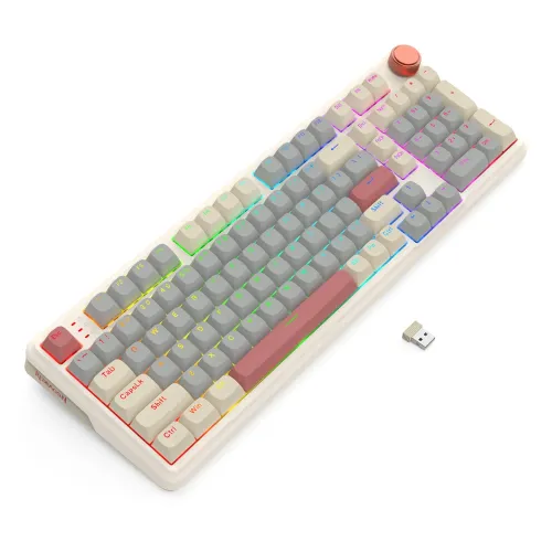 Klawiatura mechaniczna Redragon EISA 100 K768WGR-WL