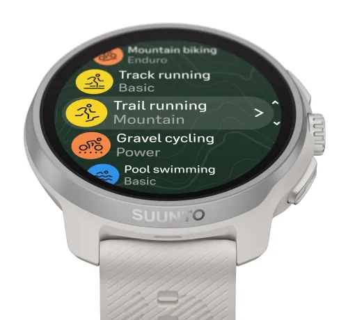 Zegarek sportowy Suunto Race 2 Feather Gray 49mm GPS Szary