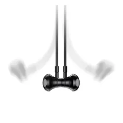 Słuchawki bezprzewodowe USAMS YQ24 Series Douszne Bluetooth 5.3 Czarny