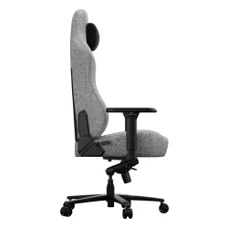 Fotel Anda Seat Phantom 4 L Pro Gray Fabric Gamingowy do 100kg Tkanina Szary